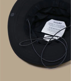 Tilley Rainproof Bucket Black -Le Coin du Chapeau rainproof bucket black 2