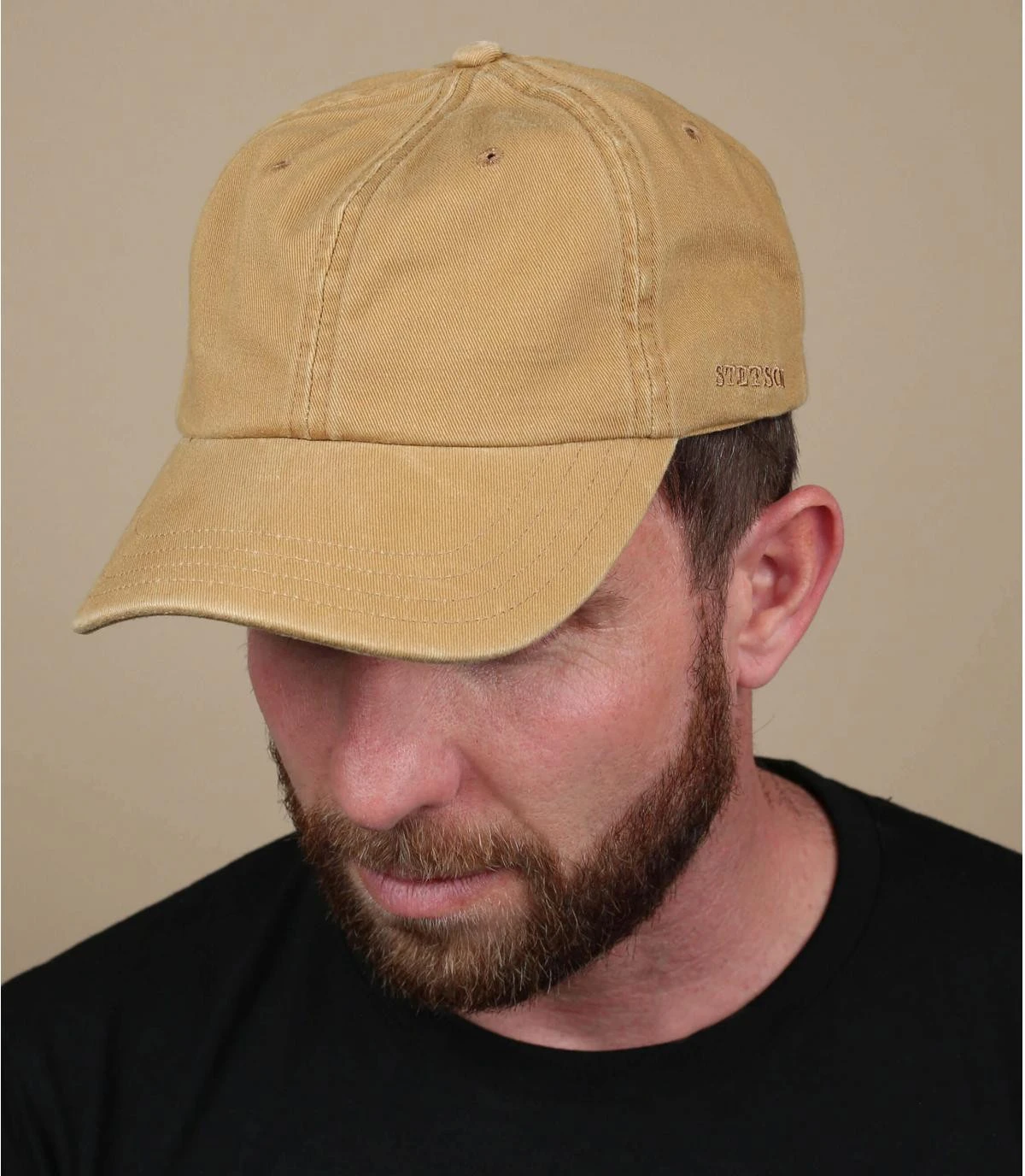 Stetson Casquette Rector Light Brown 1 Stetson Casquette Rector Light Brown