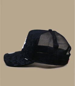 Trucker 1O1 Music Is Life Black -Le Coin du Chapeau trucker 1o1 music is life black 3