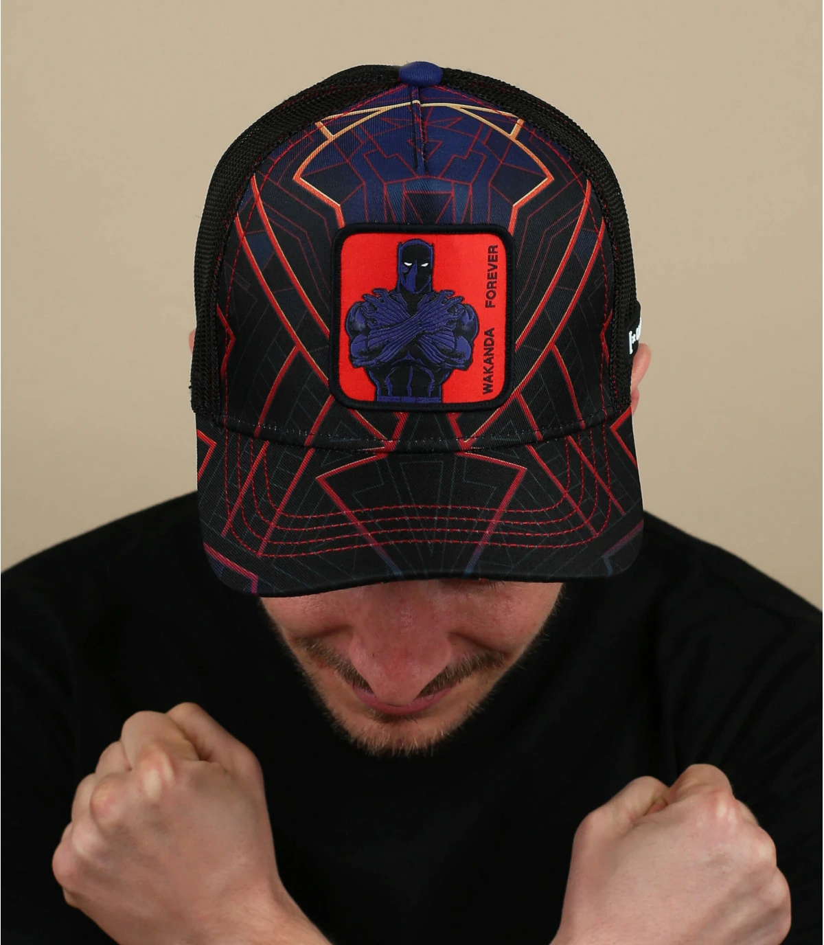 Capslab Trucker Black Panther 1 Capslab Trucker Black Panther