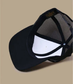 Trucker Blank White Black -Le Coin du Chapeau trucker blank white black 5