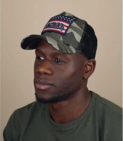 Von Dutch Trucker Camo Flag