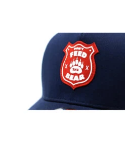 Trucker Don't Feed The Bear -Le Coin du Chapeau trucker don t feed the beartrucker20ours20bleu