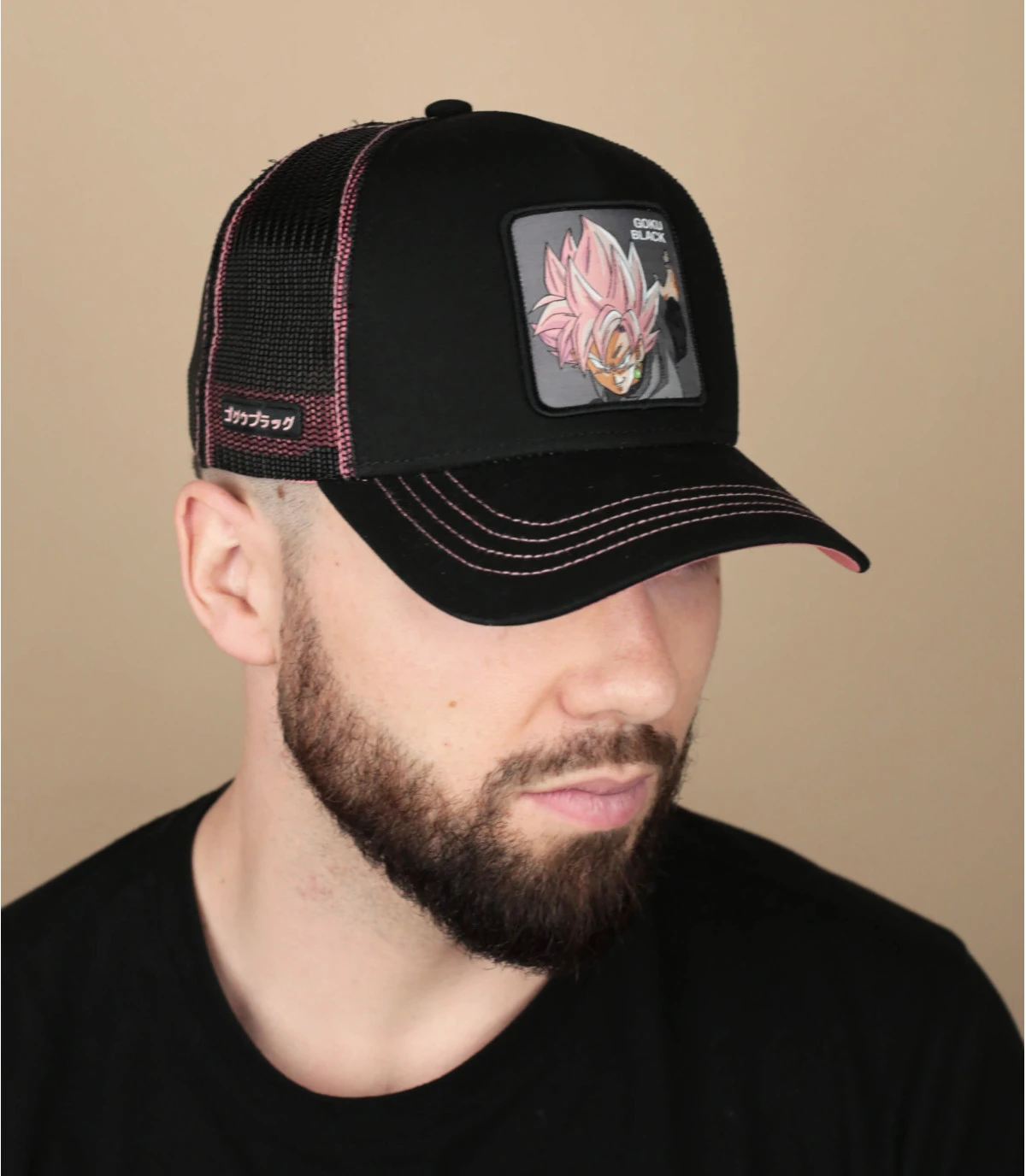 Capslab Trucker Dragon Ball Super Black 1 Capslab Trucker Dragon Ball Super Black