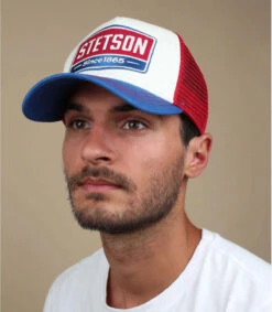Stetson Trucker Gasoline Rouge