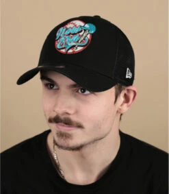 NEW ERA Trucker NE Heritage Black