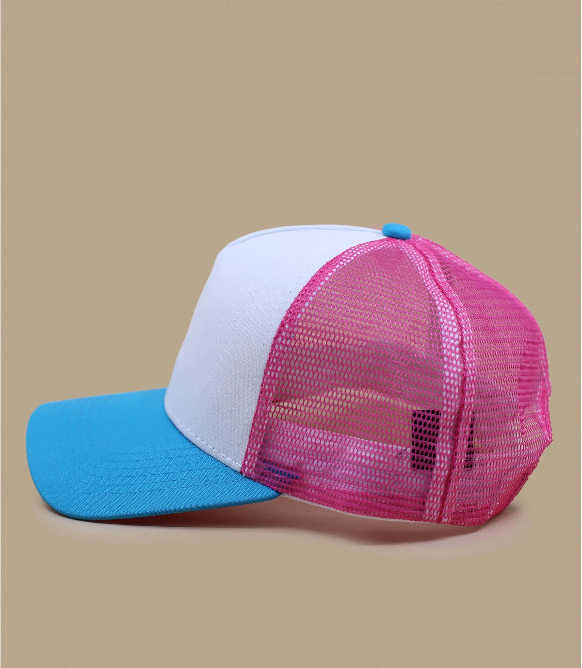Trucker Neon Blue Neon Pink White 2 Trucker Neon Blue Neon Pink White – Image 2