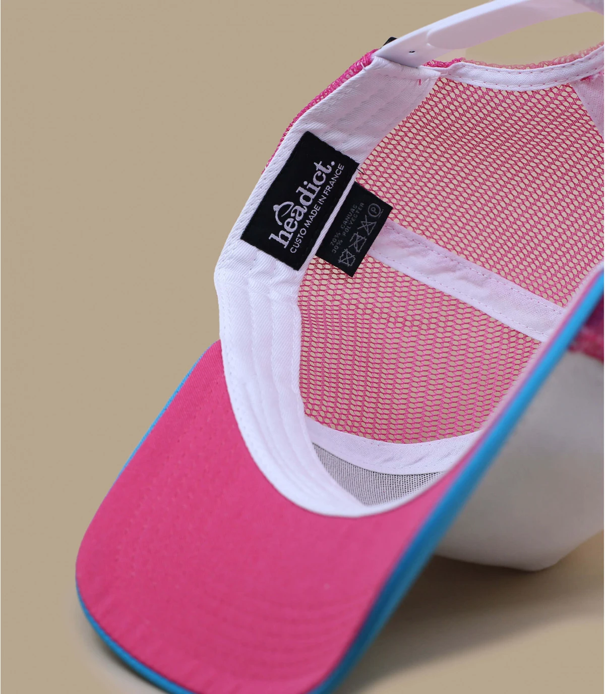 Trucker Neon Blue Neon Pink White 4 Trucker Neon Blue Neon Pink White – Image 4