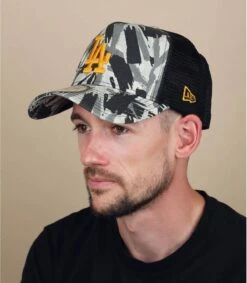 Le Coin du Chapeau 9 NEW ERA Trucker Seasonal Camo LA Graphite