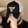 NEW ERA Trucker Seasonal Infill Bulls Black