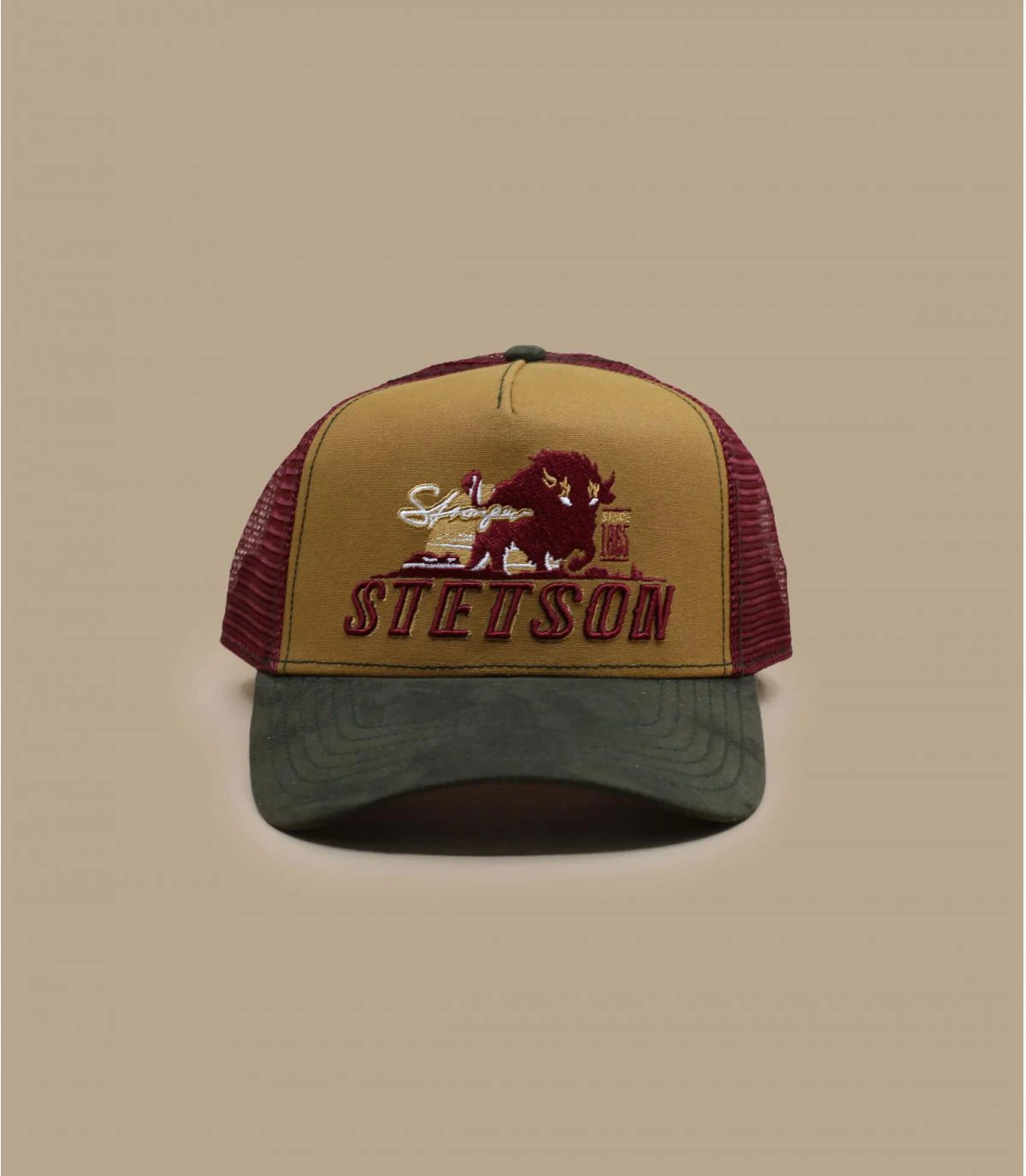 Stetson Trucker Stronger Bison 2 Stetson Trucker Stronger Bison – Image 2
