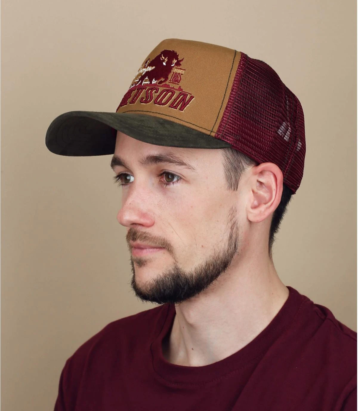 Stetson Trucker Stronger Bison 1 Stetson Trucker Stronger Bison