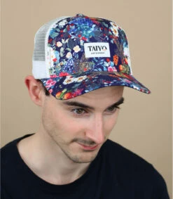 Vintage Flowers Trucker