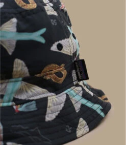 Patagonia Wavefarer Bucket Fly 50 Ink Black -Le Coin du Chapeau wavefarer bucket fly 50 ink black 2