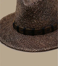 Stetson Western Seagrass Brown -Le Coin du Chapeau western seagrass brown 2