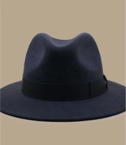 Borsalino Wool Felt Anthracite -Le Coin du Chapeau wool felt anthracite 2
