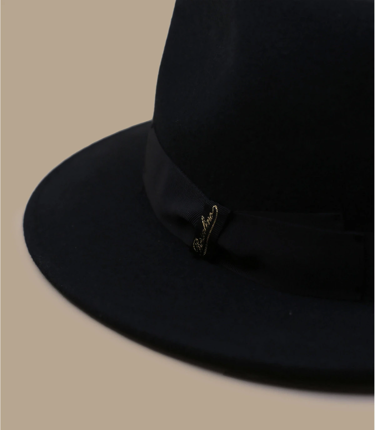 Borsalino Wool Felt Black 4 Borsalino Wool Felt Black â Image 4