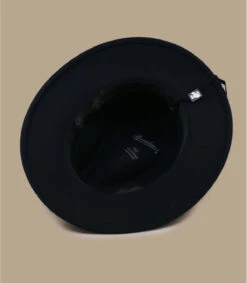 Borsalino Wool Felt Black 9 Borsalino Wool Felt Black -Le Coin du Chapeau wool felt black 4